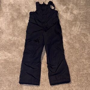 Lands’ End Kids Iron Knee Black Snow Bids (Size Small 6/7)